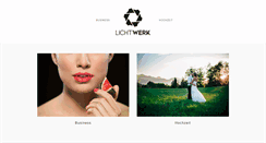 Desktop Screenshot of lichtwerk-fotografie.com