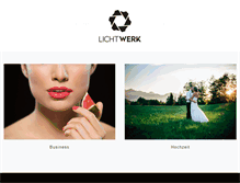 Tablet Screenshot of lichtwerk-fotografie.com